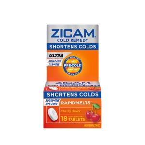 Zicam Cold Remedy, Ultra, Quick Dissolve Tablets, Cherry Flavor