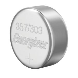 Energizer 3pk 357/303 Batteries Silver Oxide Button Battery