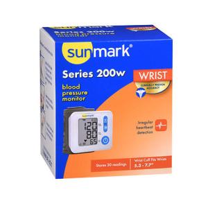 Sunmark Blood Pressure Monitor Series 200w Wrist - Each