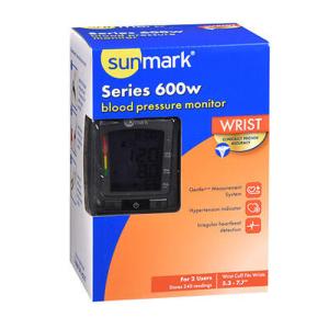 Sunmark Series 600w Wrist Blood Pressure Monitor - Each