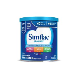Similac Advance Infant Formula, With Iron, Milk Based Powder, Birth 12 Months