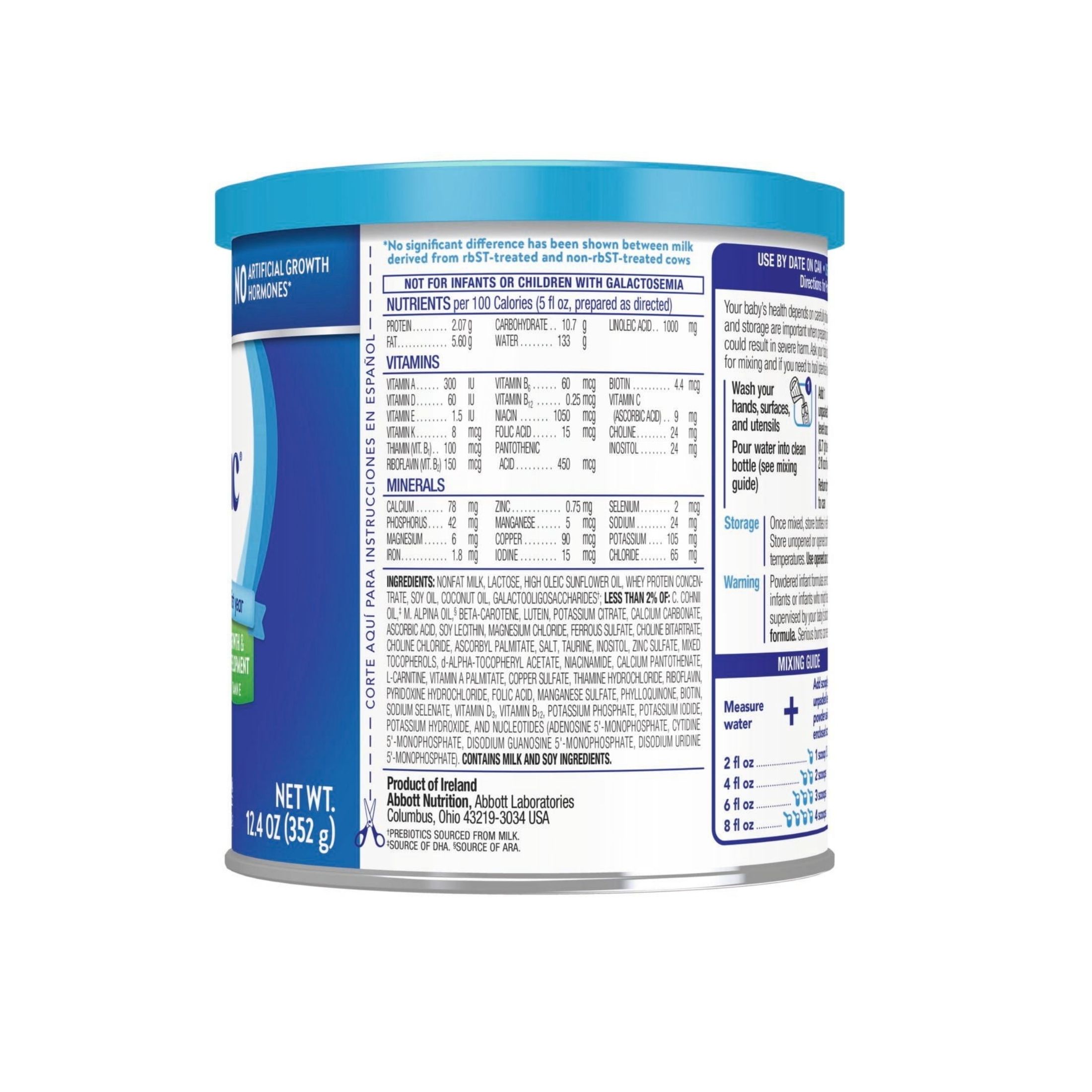Similac Advance Infant Formula, With Iron, Milk Based Powder, Birth 12 Months