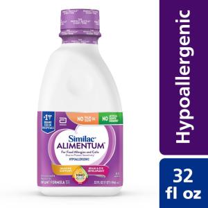 Similac Infant Formula With Iron, Ready To Feed, Hypoallergic, Newborn, 0-12 Months 32 Fl Oz