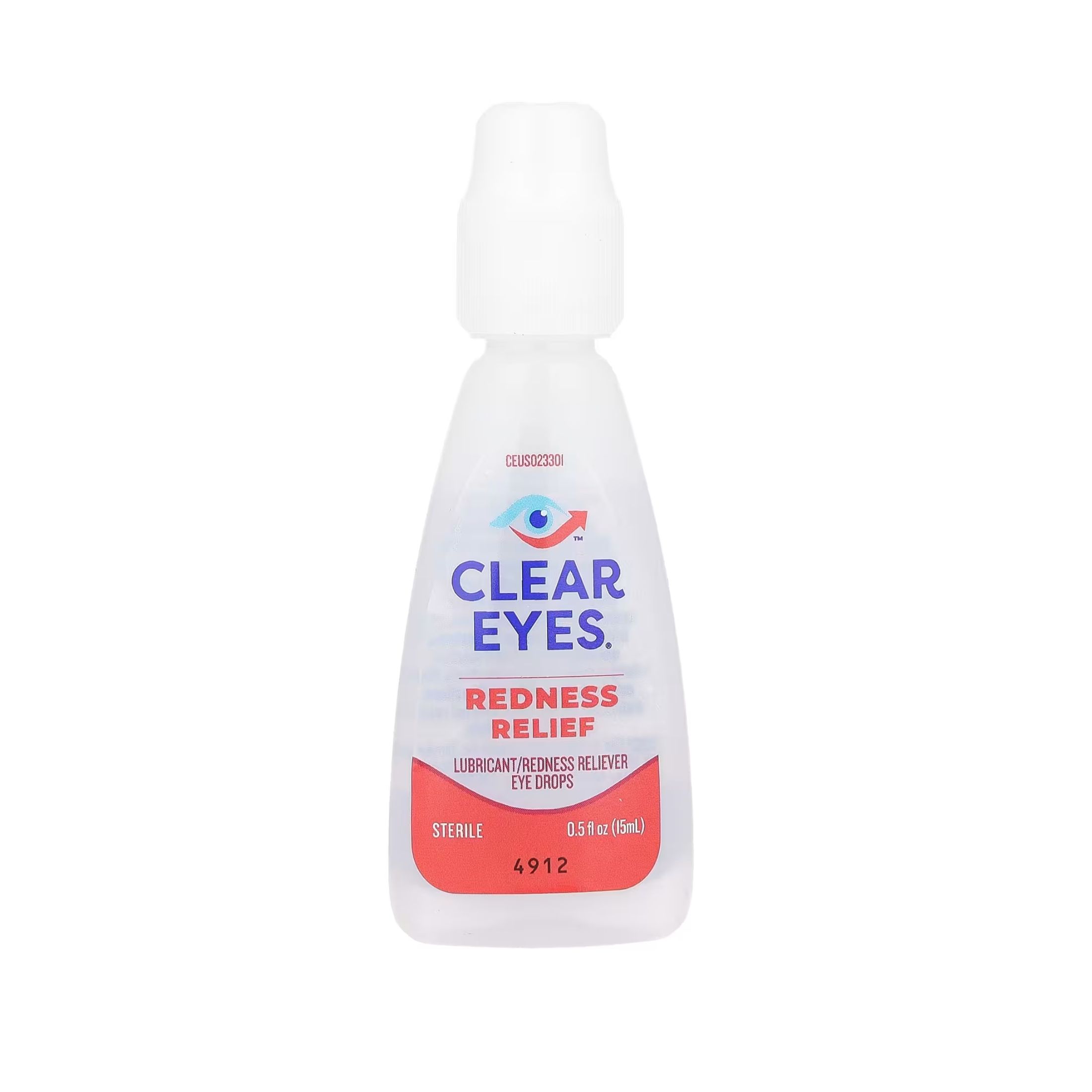 Clear Eyes Redness Relief Lubricant Eye Drops - 0.5 Fl Oz