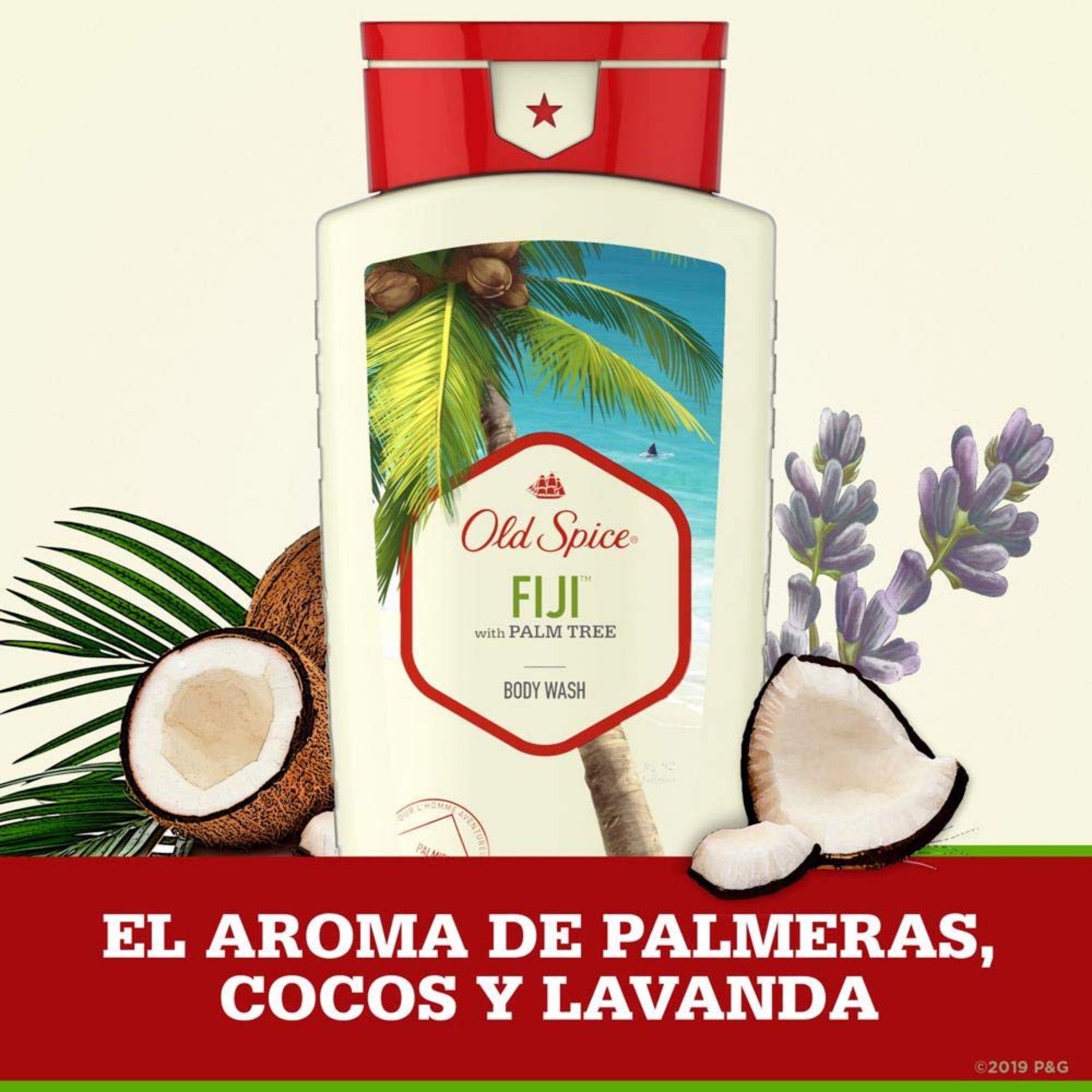Procter & Gamble USA OLD SPICE Body Wash FC Fiji Palm Tree 16