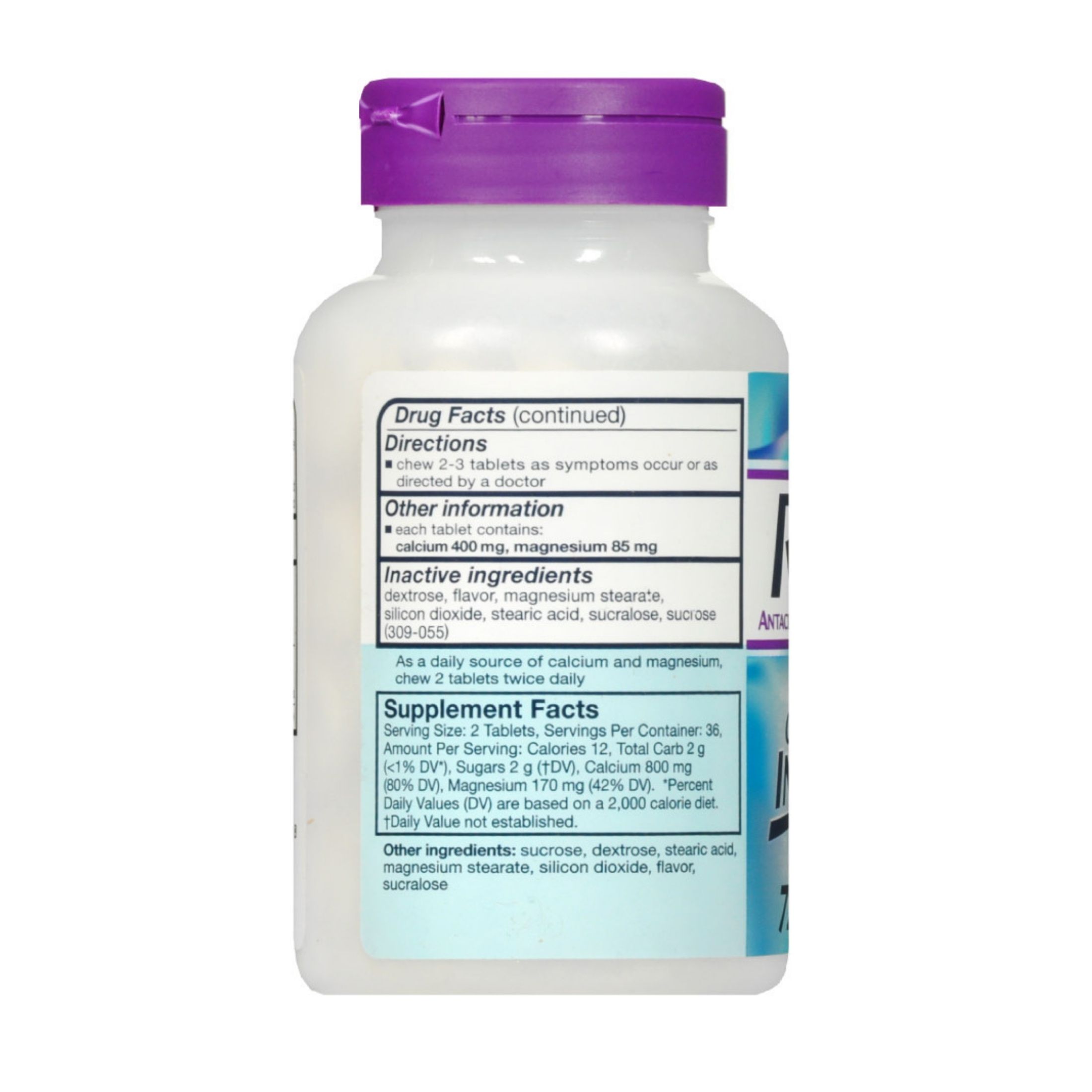 Rolaids Antacid, Ultra Strength, Chewable Tablets, Mint
