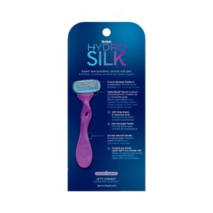 Schick Hydro Silk, Razor, 5 Blades, Moisture Care