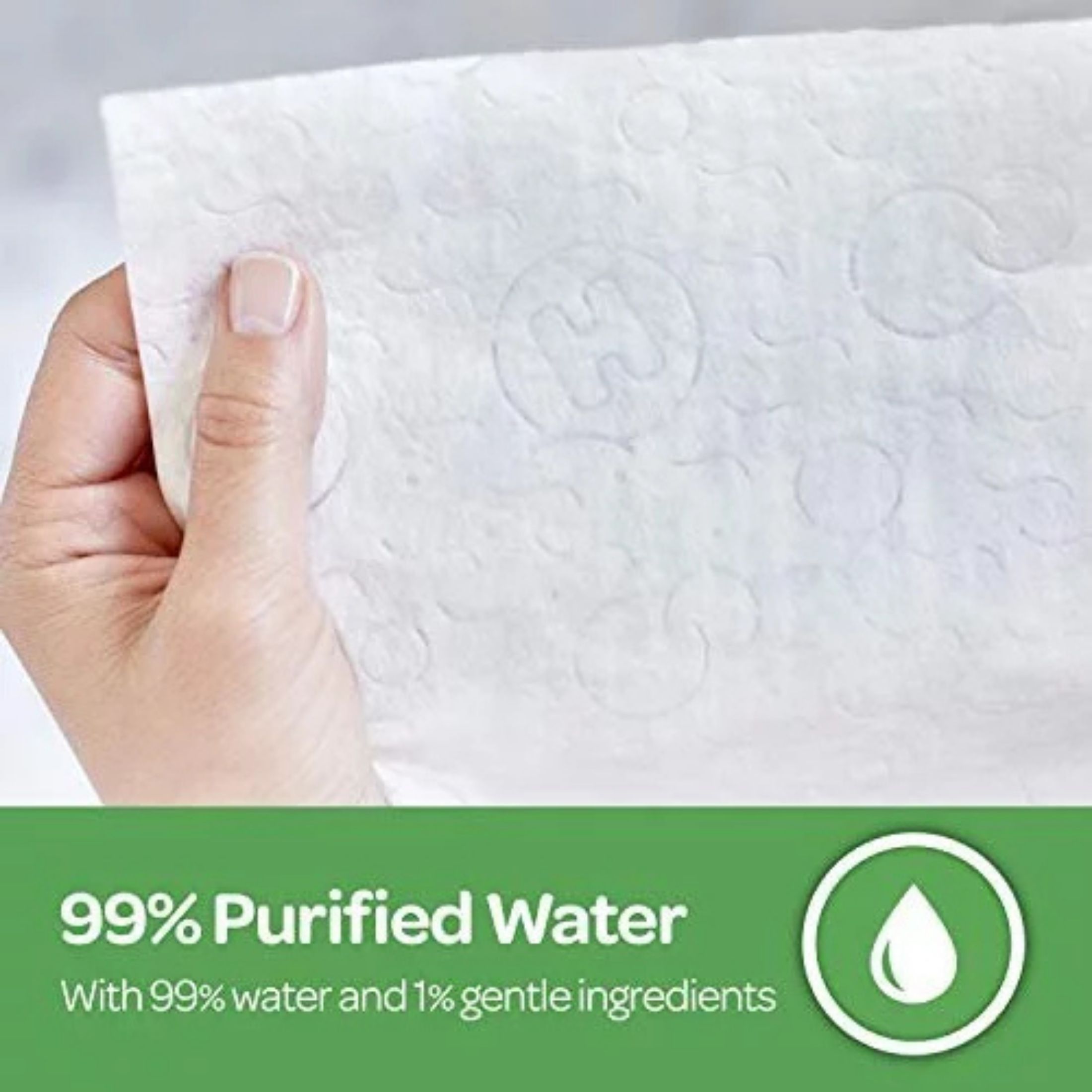 Huggies Natural Care Sensitive Baby Wipes, Unscented, 1 Refill Pack Fragrance Free