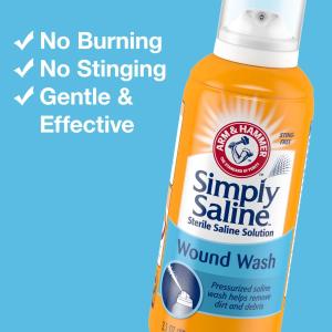 Simply Saline Arm & Hammer Wound Wash, 3.1 Oz