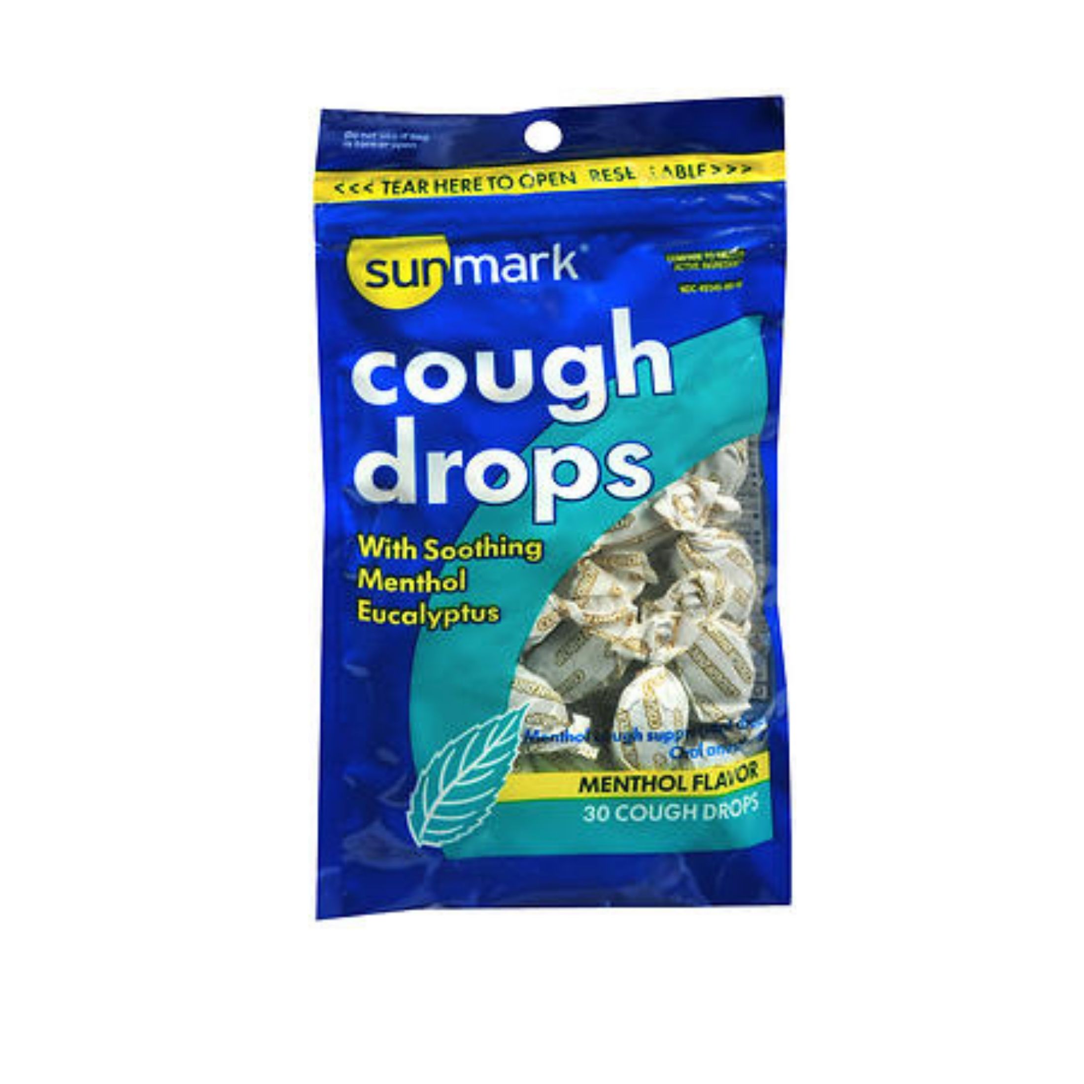 Sunmark Sm Cough Drop Menthol