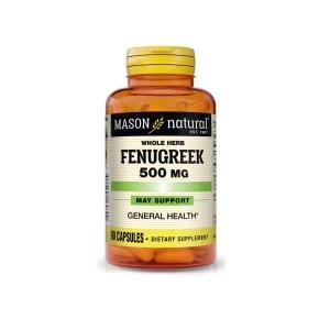Mason Natural Fenugreek Blood Sugar Health, 90 Capsules