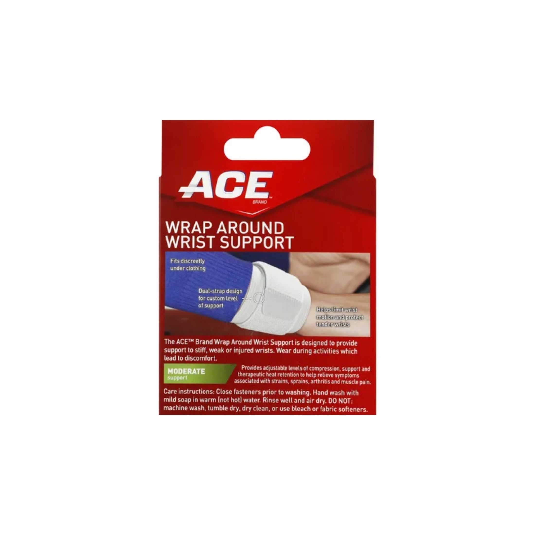 Ace Wrap Around Wrist Support Adjustable - Each