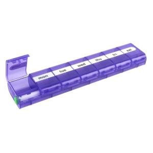 Ezy Dose Premium Weekly Locking Pill Planner (XL)- Colors May Vary