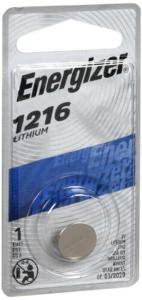 Energizer 1216 Lithium Coin Cell Battery
