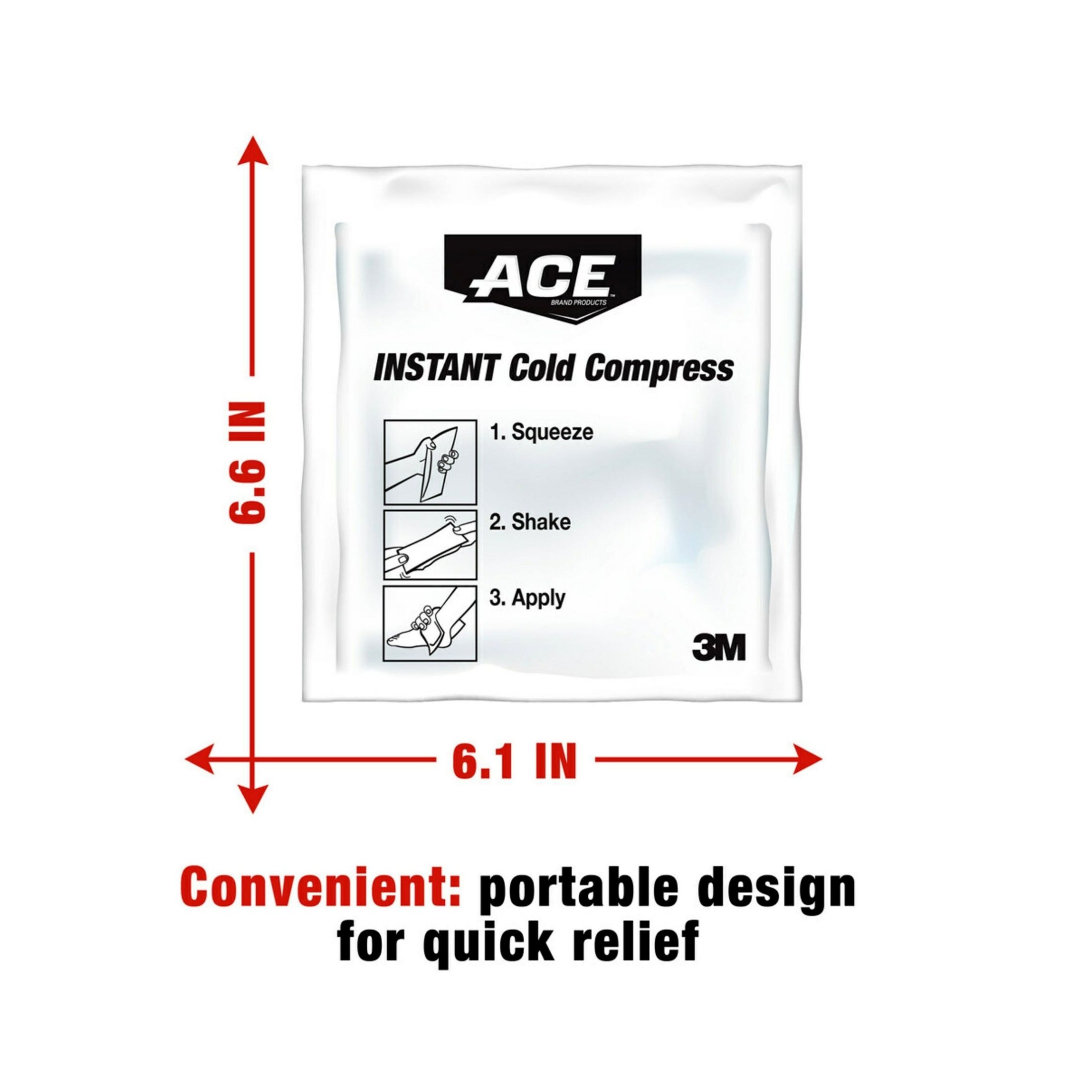 ACE Cold Compress, Instant, Twin Pack