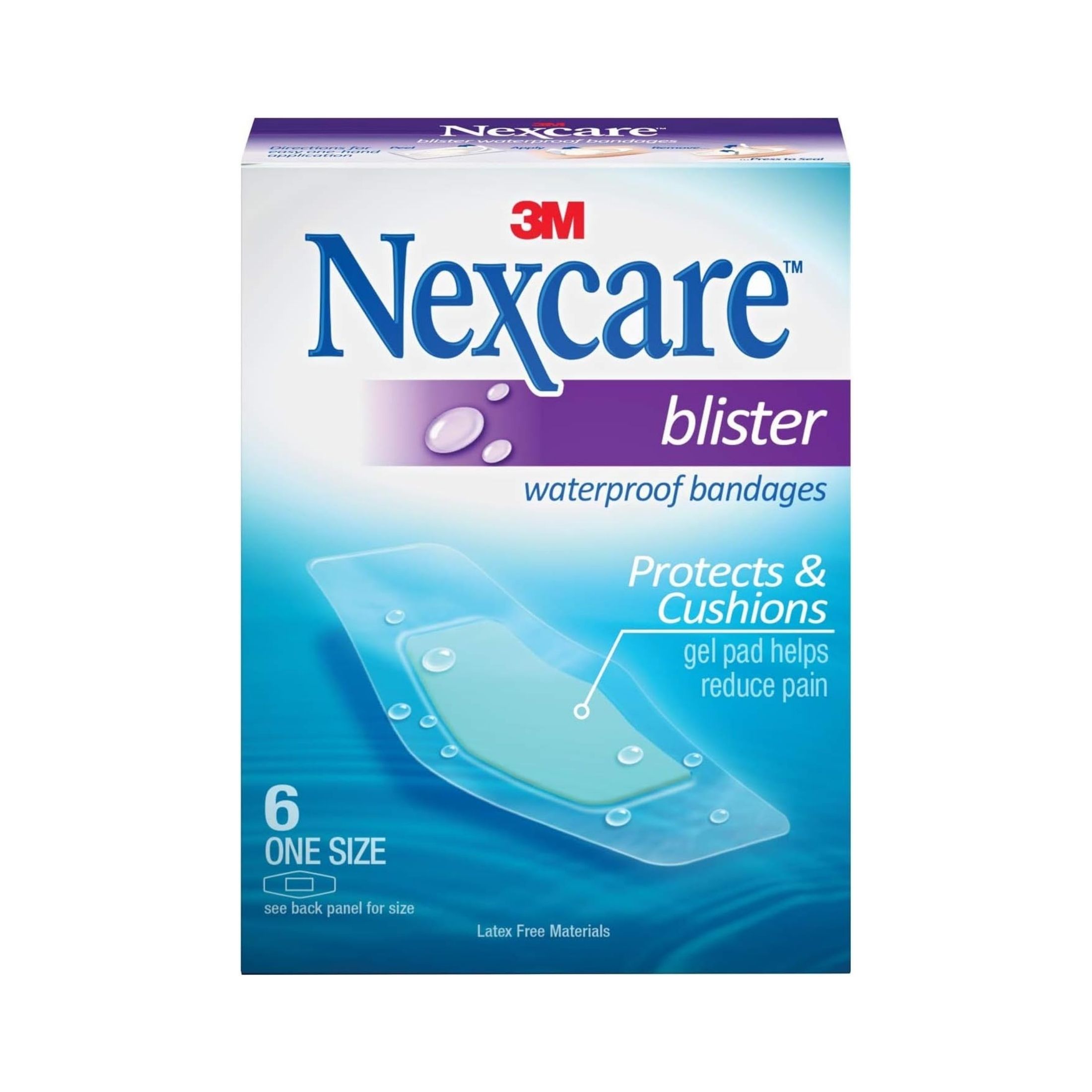 Nexcare Bandages, Waterproof, Blister, One Size