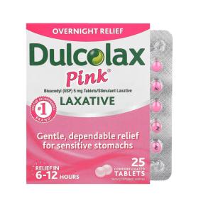 Dulcolax Laxative, Overnight Relief, 5 Mg, Coated Tablets