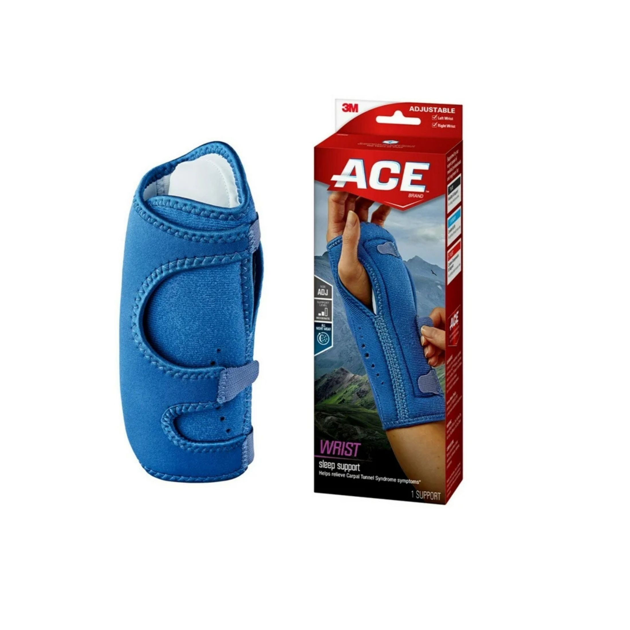 Ace Night Wrist Sleep Support, Adjustable