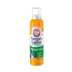 Arm & Hammer Simply Saline First Aid Antiseptic, 3 In 1, Wound Care