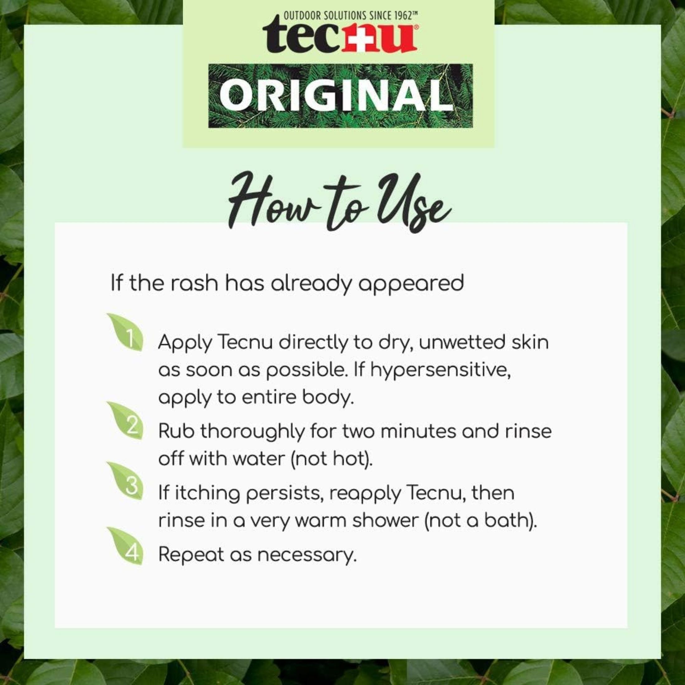 Tecnu Outdoor Skin Cleanser Removes Poison Oak & Ivy Oils