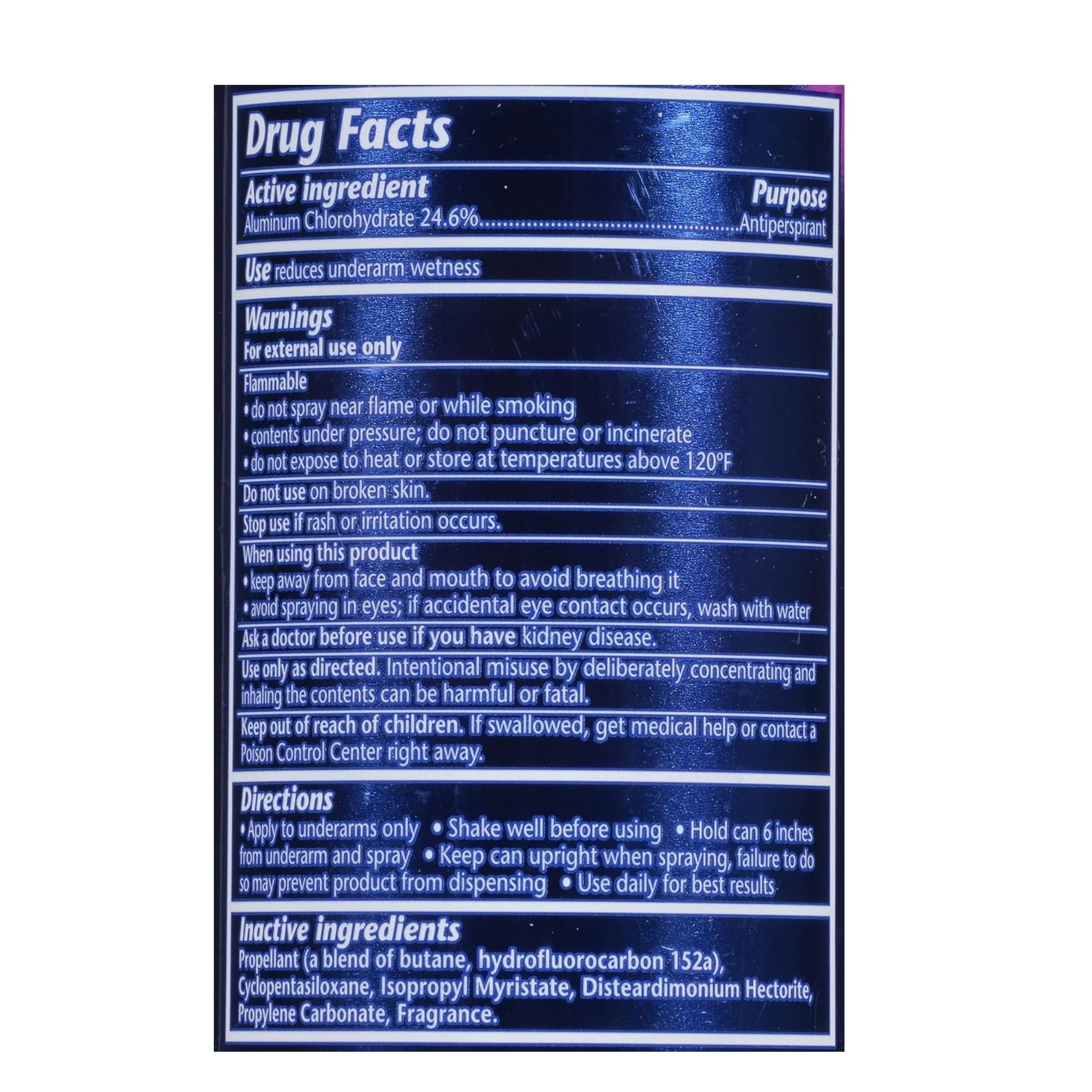 Arrid XX Extra Dry Antiperspirant Deodorant Morning Clean Aerosol 6oz
