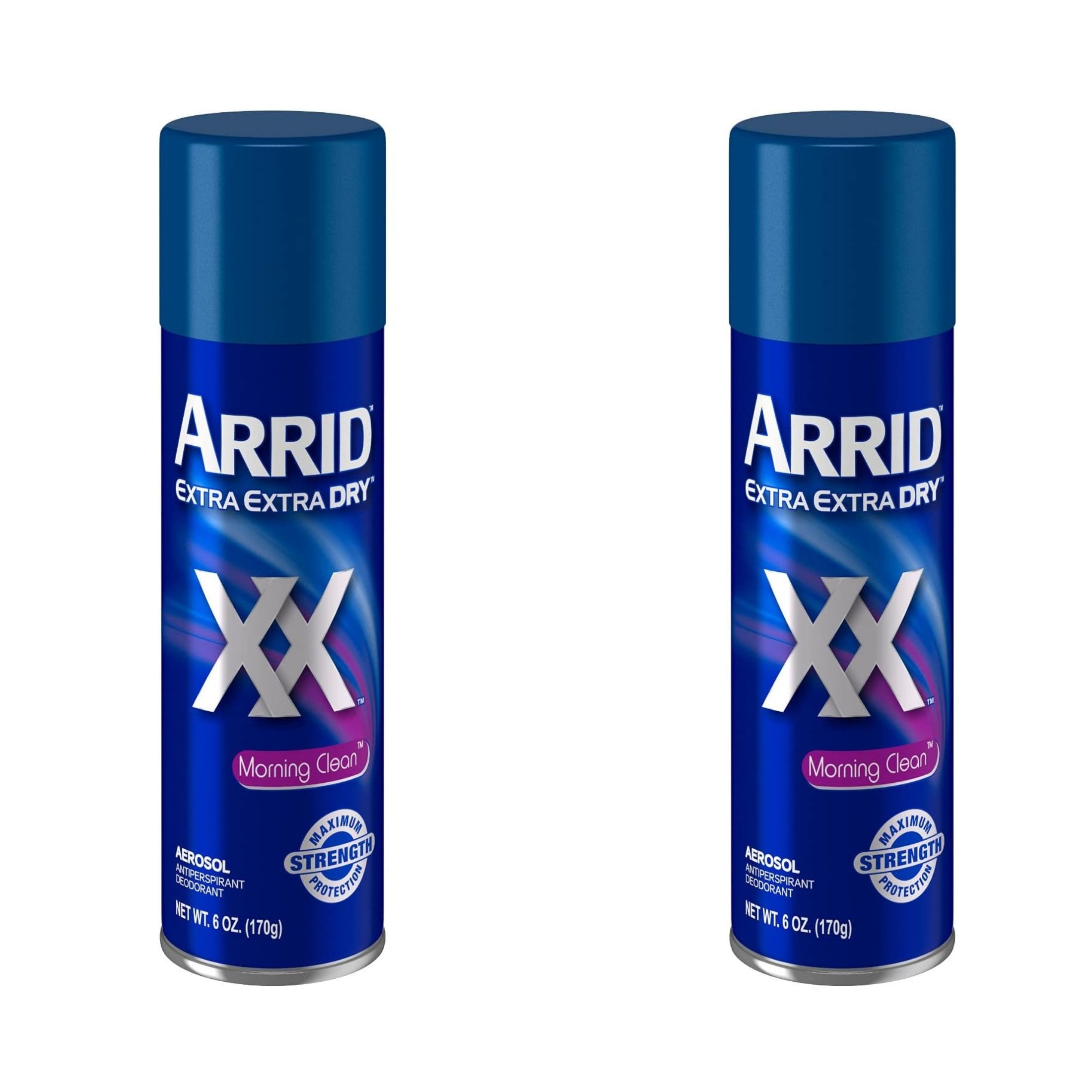 Arrid XX Extra Dry Antiperspirant Deodorant Morning Clean Aerosol 6oz