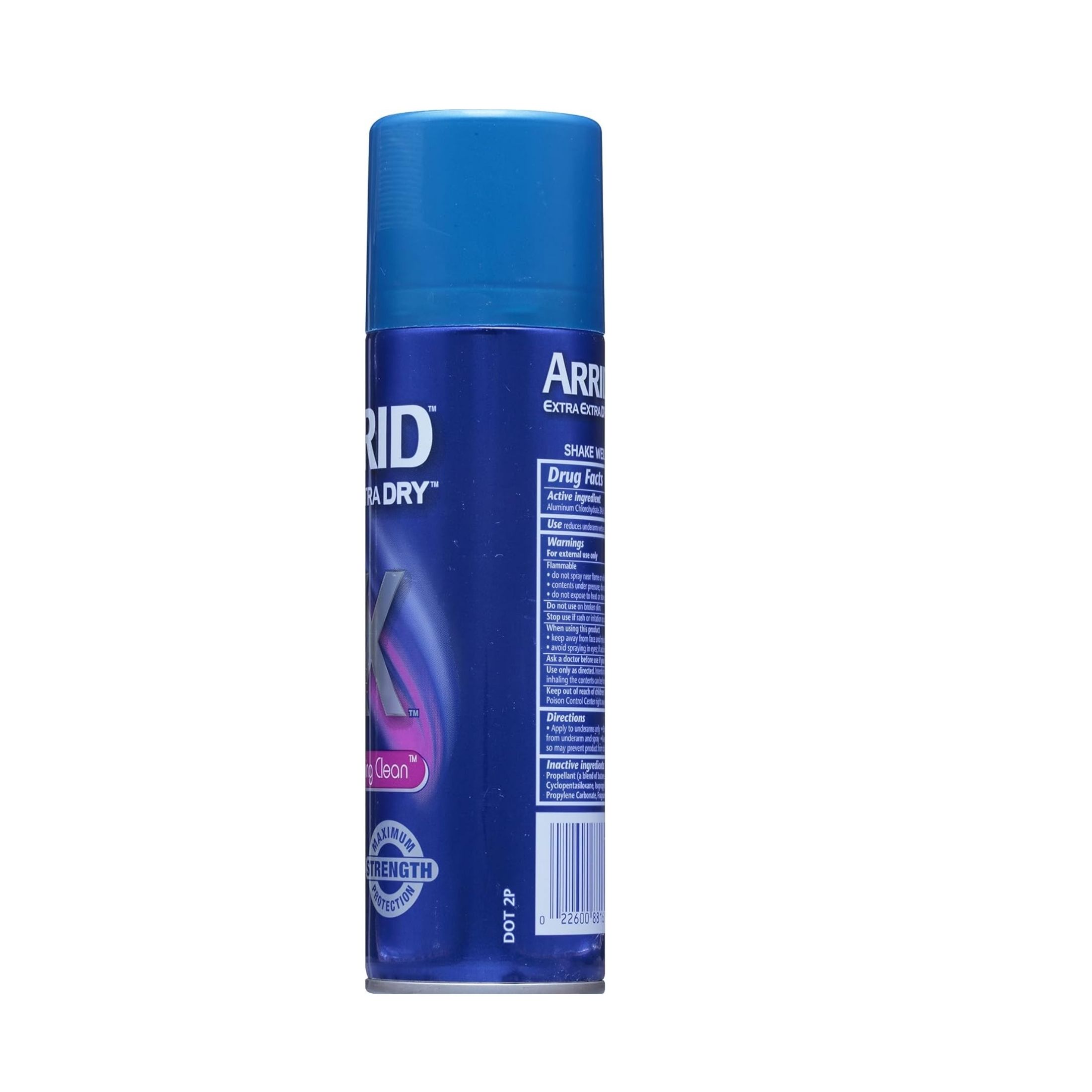 Arrid XX Extra Dry Antiperspirant Deodorant Morning Clean Aerosol 6oz