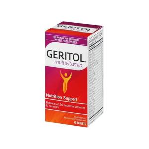 Geritol Multivitamin Multimineral Nutrition Support Tablets 100 Count