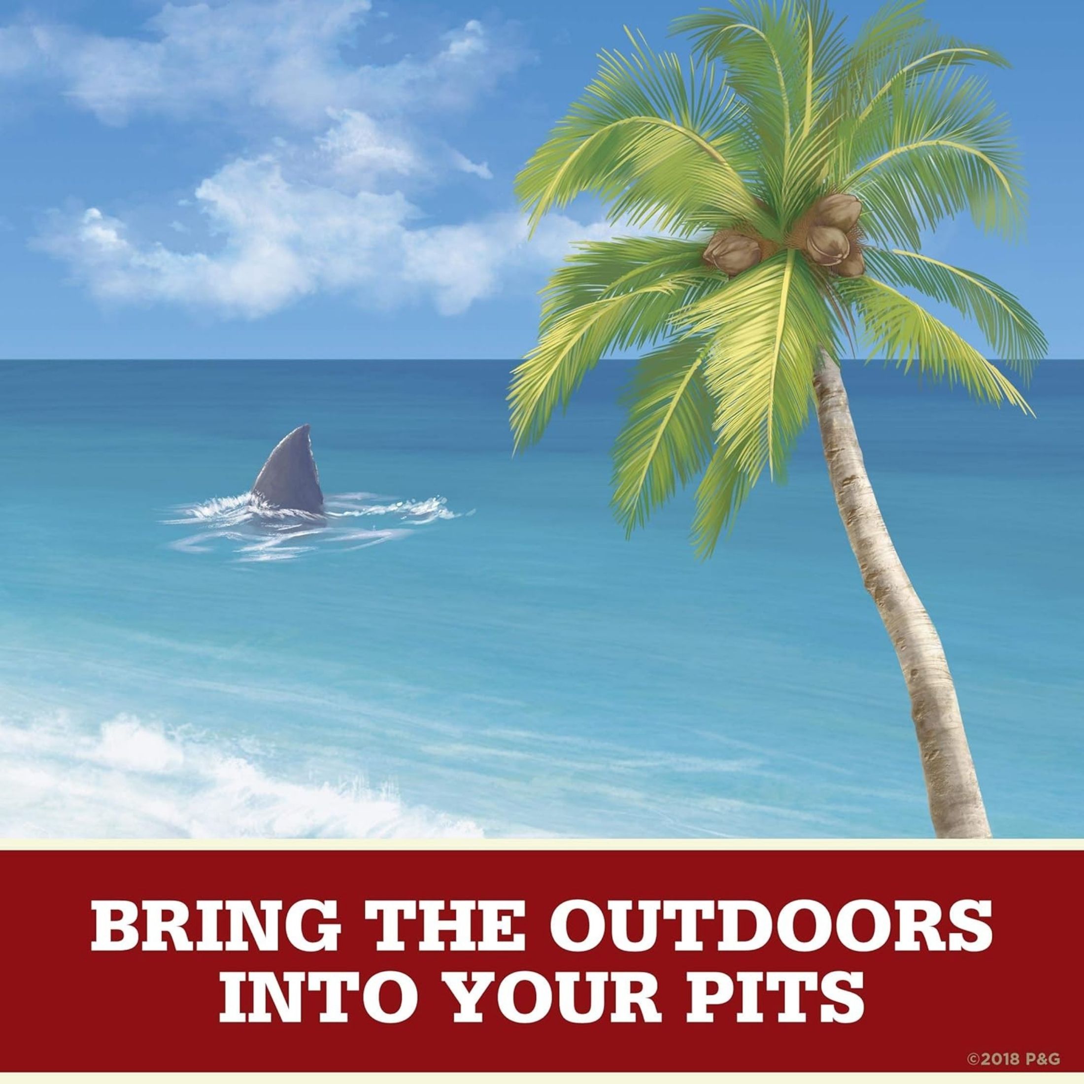 Old Spice Deodorant, Fiji With Palm Tree, Aluminum Free - 3 Ounce