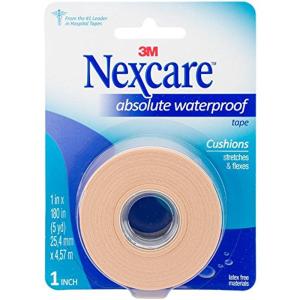 Nexcare First Aid Absolute Waterproof Premium 1 Inch X 5 Yard Tape 1 Ct