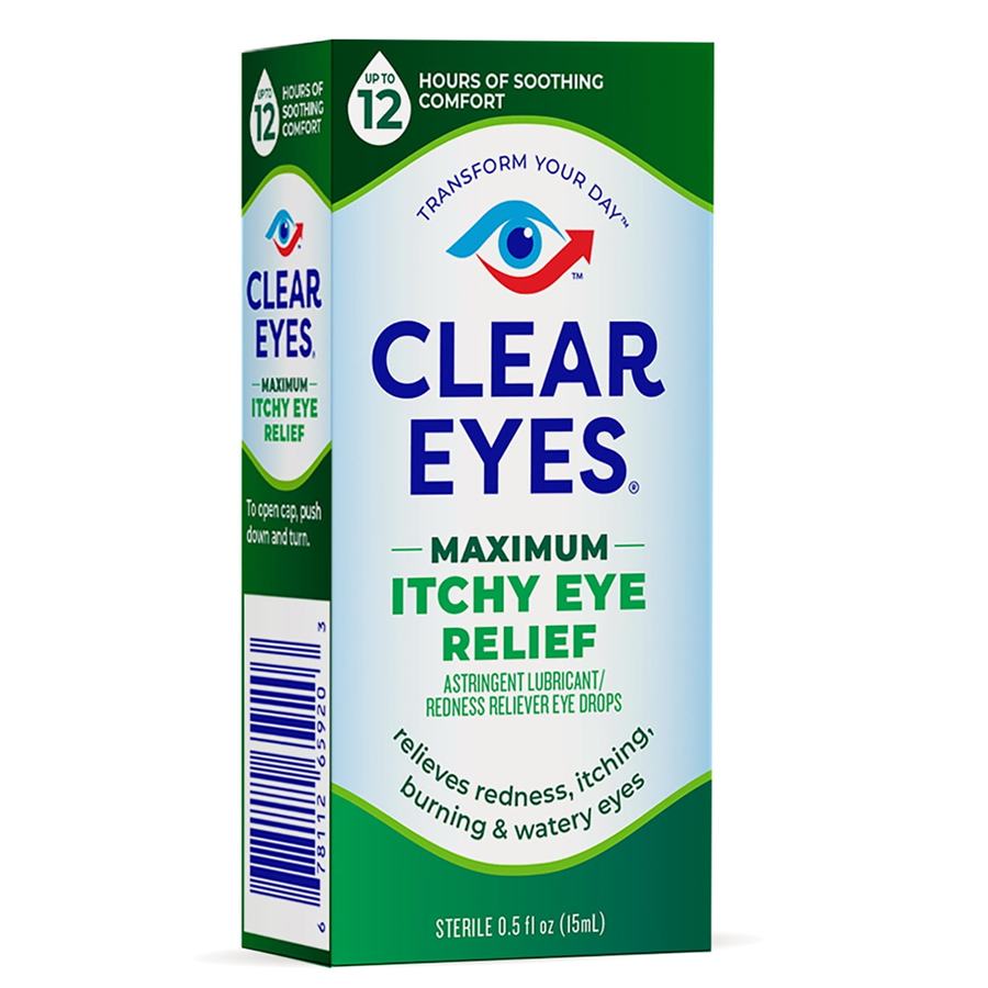 Clear Eyes Maximum Itchy Eye Relief Drops