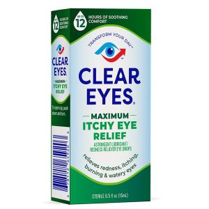 Clear Eyes Maximum Itchy Eye Relief Drops