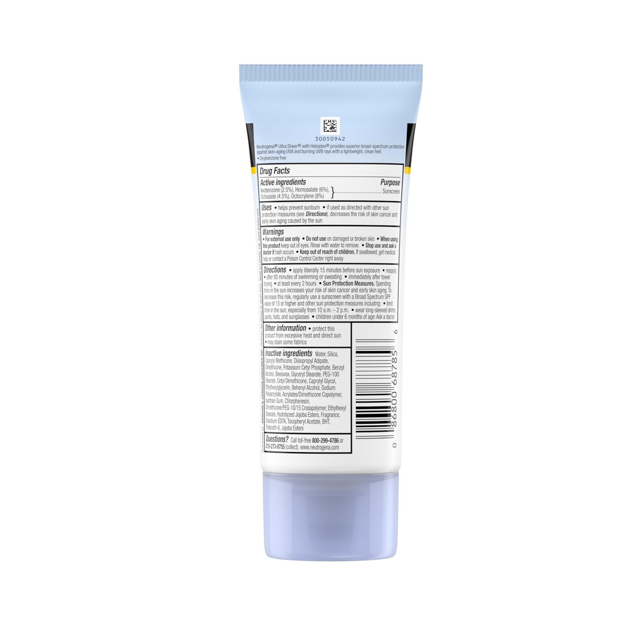Neutrogena Ultra Sheer Dry Touch Sunblock SPF 30 - 3 Fl. Oz