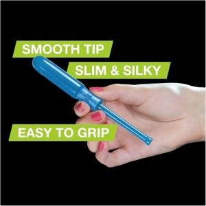 U by Kotex Sleek Tampons, Plastic, Super, Unscented