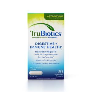 TruBiotics One A Day Daily Probiotic Supplement Vegetarian Capsules 30 Ea Box