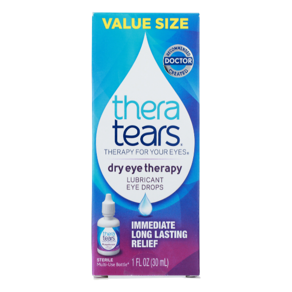 TheraTears Value Size Sterile Lubricant Eye Drops 1 Fl Oz
