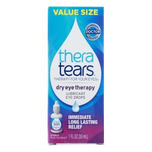TheraTears Value Size Sterile Lubricant Eye Drops 1 Fl Oz