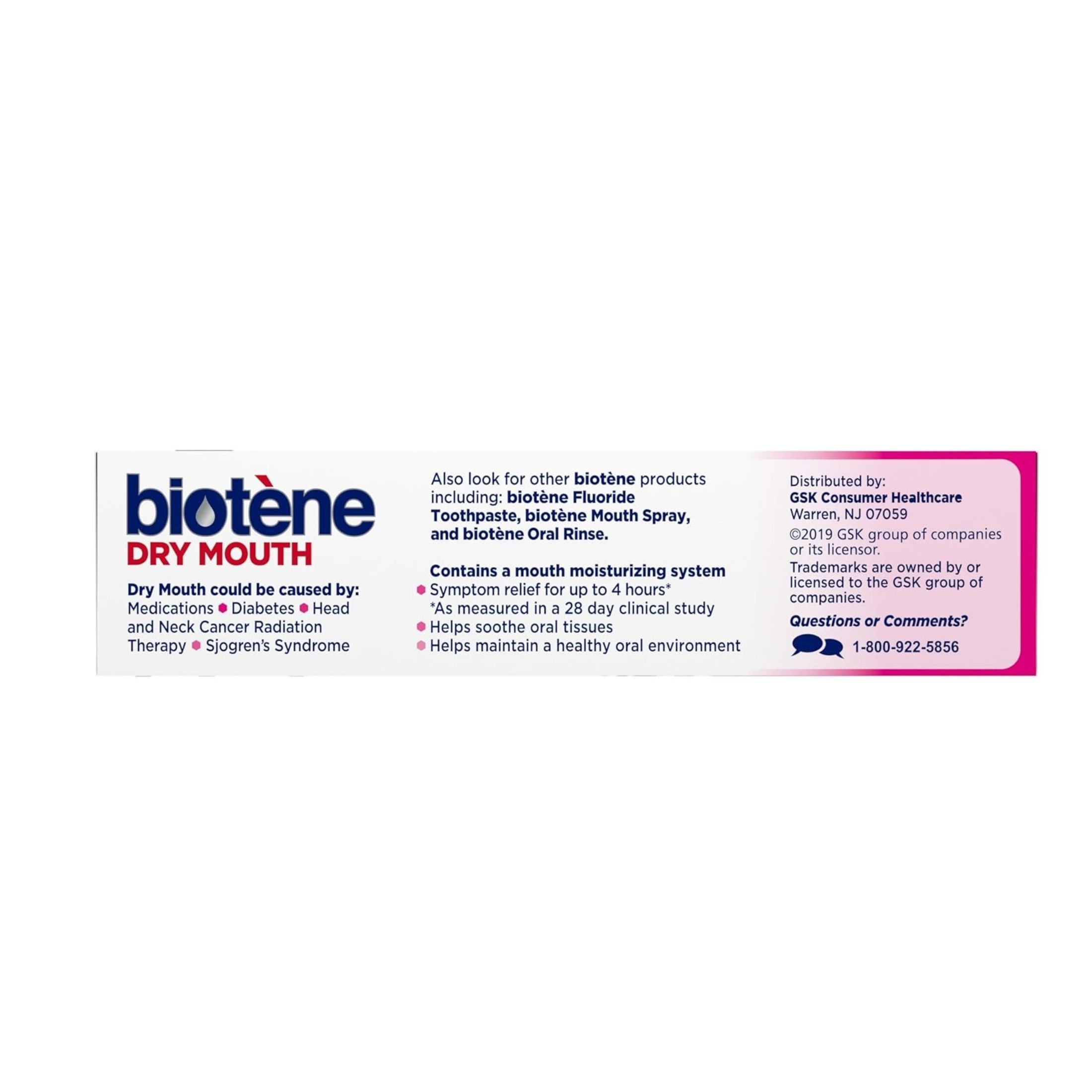 Biotène Oral Balance Dry Mouth Moisturizing Gel, 1.5 Oz By Abreva
