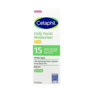 Cetaphil Daily Facial Moisturizer SPF 15 Fragrance Free - 4 Fl Oz