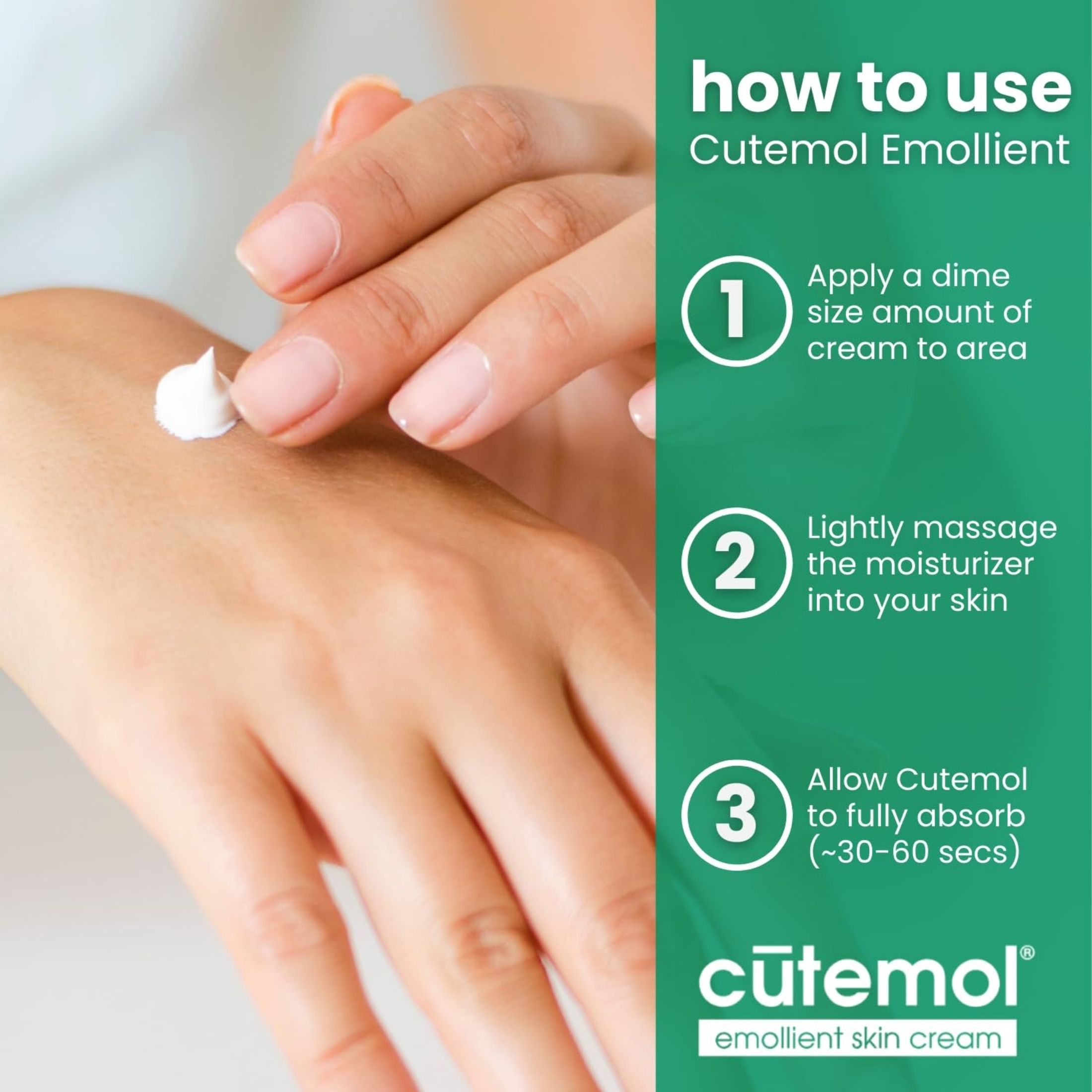 Cutemol Emoliente De La Piel Crema 2 Oz