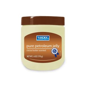 Lucky Super Soft Pure Cocoa Butter Scented Petroleum Jelly 6 Oz