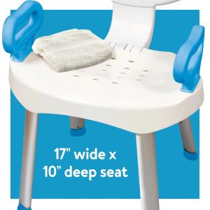 Carex EZ Bath And Shower Seat With Handles