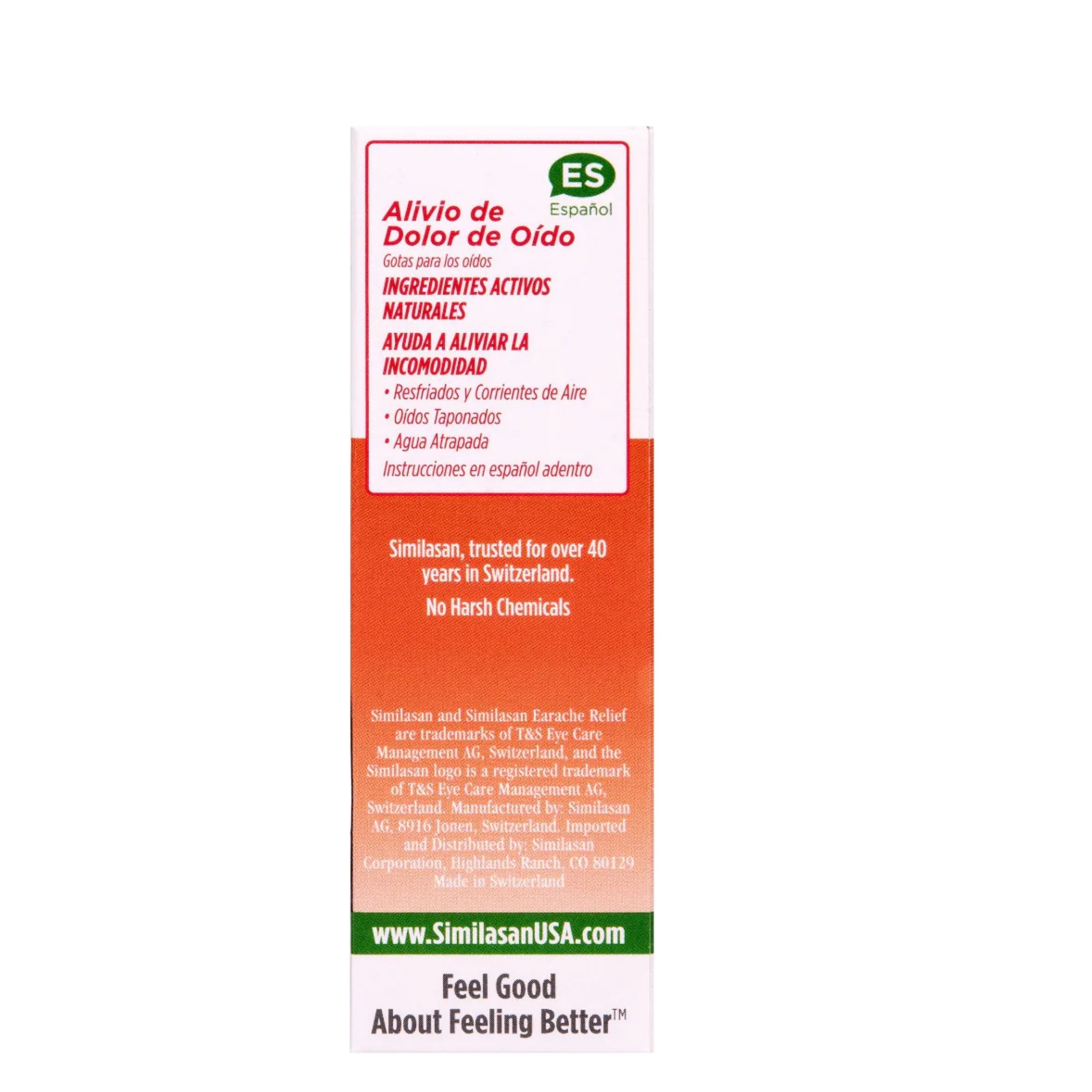 Similasan Earache Relief Ear Drops 10 Ml