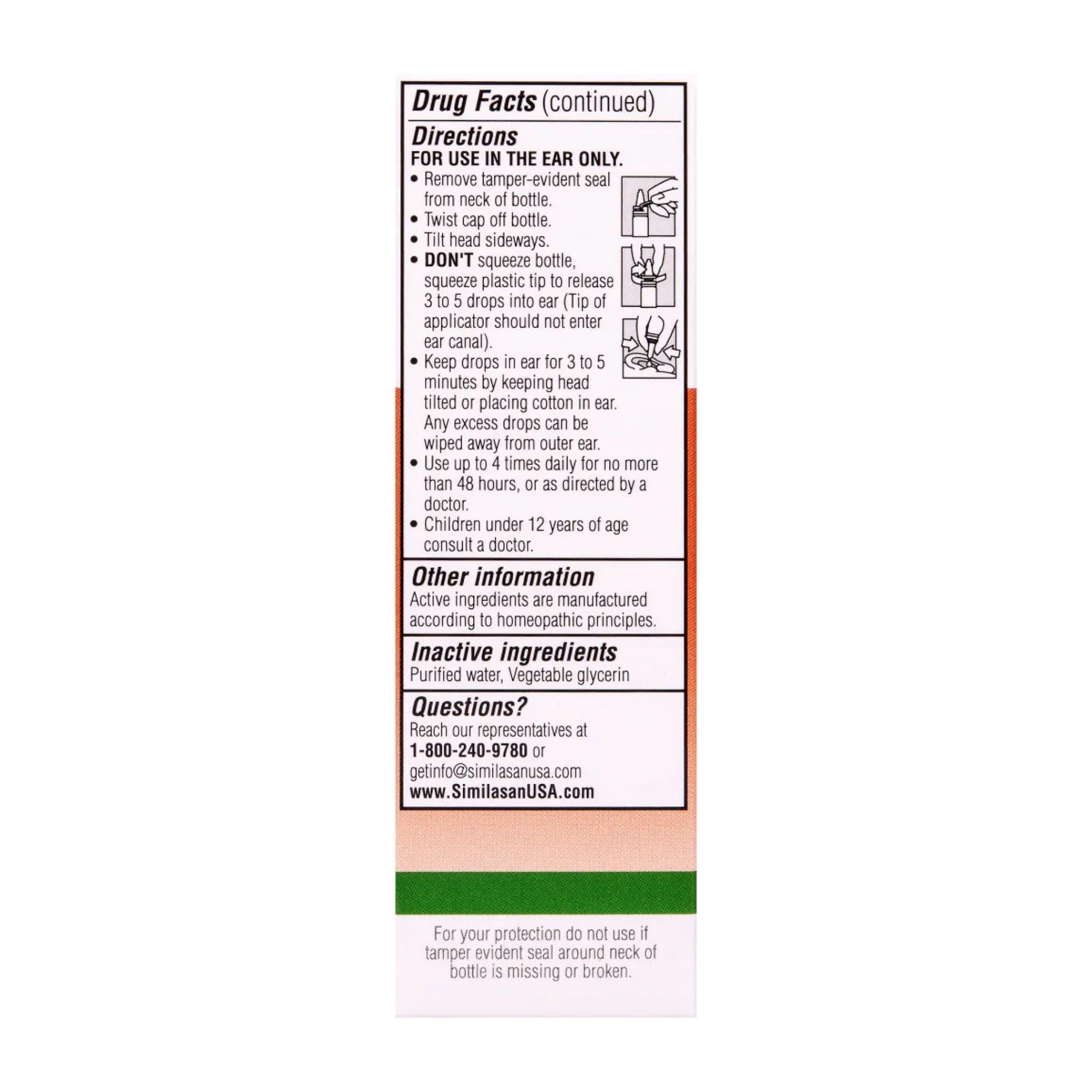 Similasan Earache Relief Ear Drops 10 Ml