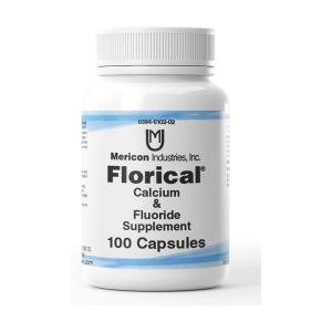 Florical Calcium & Fluoride Supplement Capsules, 100 Capsules