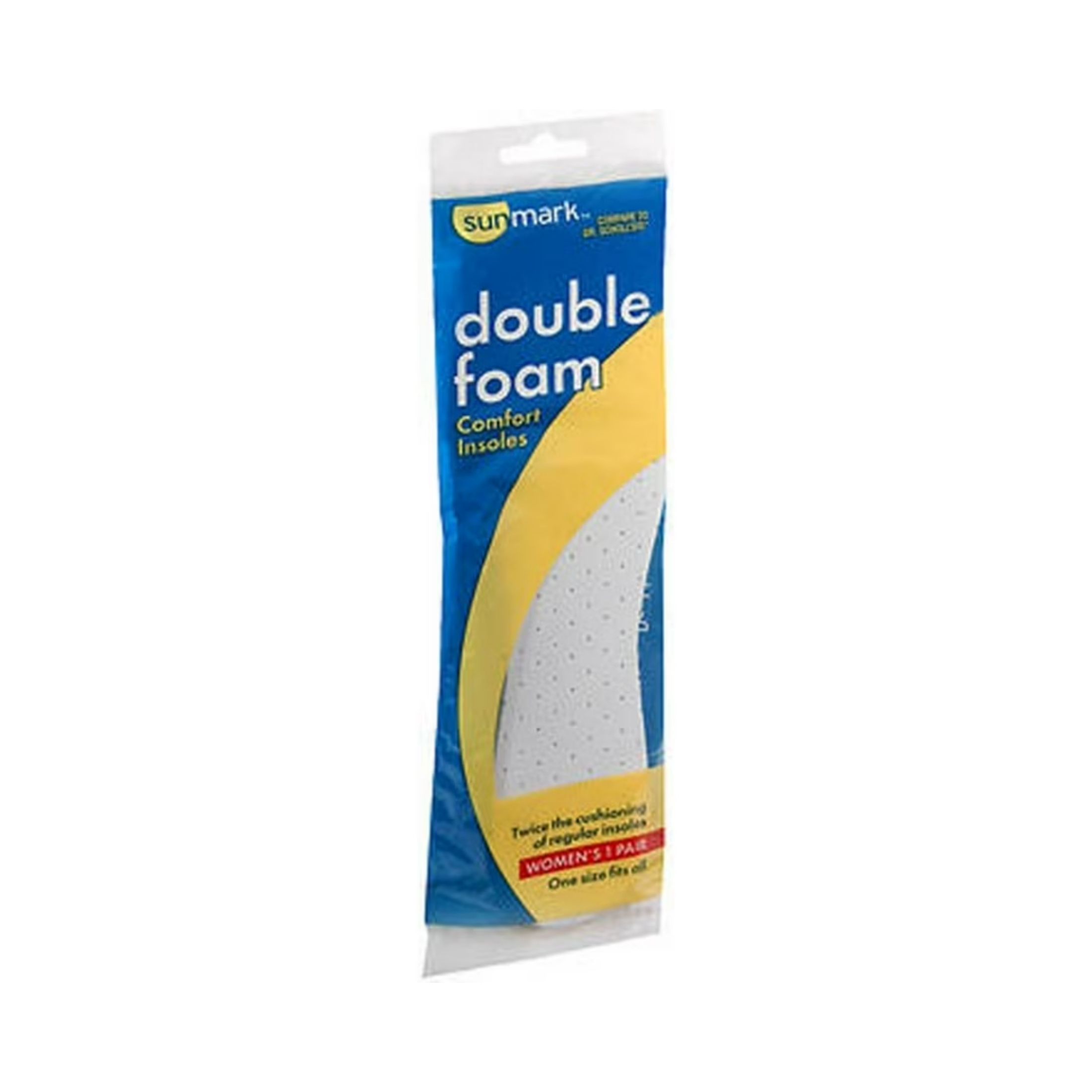 Sunmark Women's Comfort Insoles, One Size