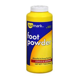 Sunmark Foot Powder – 7 Oz