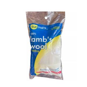 Sunmark 100% Lambs Wool Padding, 0.375 Oz