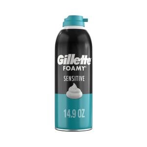Gillette Foamy Sensitive Skin Shave Foam 11 Oz Aerosol