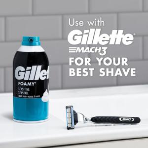 Gillette Foamy Sensitive Skin Shave Foam 11 Oz Aerosol
